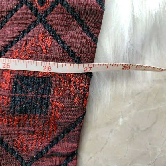 APPARENZA Black & Red Button Front Jacket Size XL - Picture 7 of 7